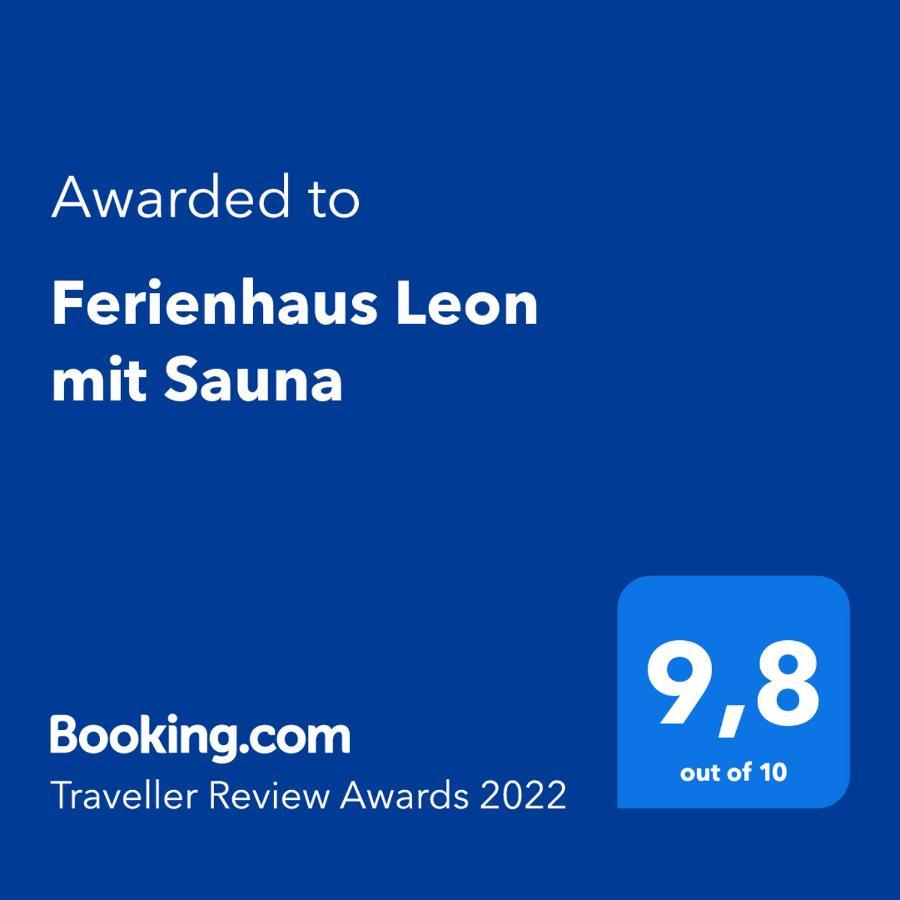 Ferienhaus Leon Mit Sauna Rehburg-Loccum Exterior foto